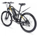 SONGZO Bicicleta eléctrica 27.5 Pulgadas Bicicleta de Montaña eléctrica con Batería de Iones de Litio de 48V 15Ah, Doble Absorción de Impactos 