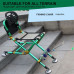 Silla de Pesca Plegable portátil 