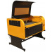 TEN-HIGH CO2 100W 220V 600x900mm Cortadora del grabado del laser con el puerto del USB 