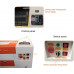  TEN-HIGH CO2 Láser Máquina de Grabado y Cortador, 40W 300x400mm, Máquina DIY, Puerto USB, Color Naranja 