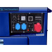 THUNDER DRS-15000 7500 Watt Generador eléctrico Diesel, Motor 4 tiempos monocilíndrico 15 CV