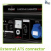  Tecnoware Generador Eléctrico 9200VA - Monofásico 230 Vac, 50 Hz - Motor de combustión interna a Gasolina (Capacidad del Tanque 25 L) - Arranque Manual, Eléctrico y Automático 