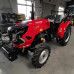 Tractor agricol de 50 caballos de fuerza con tracción en las cuatro ruedas 
