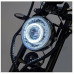 VIRTUE Moto eléctrica Matriculable Scooter de 1500w batería de 60v 20Ah Caigiees Chopper City Coco matricula Color Negro 