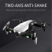  YYAI-HHJU Drone GPS, Drone GPS Plegable con Cámara 4K Uhd para Adultos, Quadcopter con Motor Sin Escobillas, Posicionamiento De Flujo Óptico, Tiempo De Vuelo De 27 Minutos 
