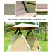 Columpio Balancín Jardín Banco de 3 plazas para Columpios de jardín con Techo Desmontable Columpio Balancín Jardín Banco de 3 plazas para Columpios de jardín con Techo Desmontable