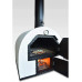  acerto 40239 Horno de Piedra para el jardín 62x62cm * Doble cámara * Ladrillo de Arcilla * Horno de jardín Aislado | Horno móvil de leña Horno de leña para Exterior | Horno de pastelería 