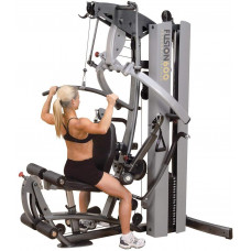  Body-Solid Fusion 600 Gimnasio, Unisex Adulto, Negro, Talla única 