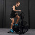  DSHUJC Bicicleta elíptica Cardio multifunción para Interiores, máquina de Entrenamiento de Fitness para Oficina en casa, Peso máximo del Usuario 150 kg 