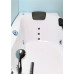  Bañera hidromasaje Jakuzzi Bañera de esquina spa hidromasaje Piscina JUNGLE Terapia luz de colores Jakuzzi para 2 nueva 180 x 96 