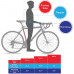  Bicicleta De Carretera De Carbono, Bicicleta De Carretera De Fibra De Carbono 700C con Grupo De 22 Velocidades Juego De Ruedas De Carbono Ultraligero con Tija De SIL White Red-54cm 