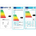  respekta Cocina Pequeña Cocina Bloque de Cocina Cocina Amueblada y Equipada Alto Brillo 300 cm Roble - Gris, 270 cm 
